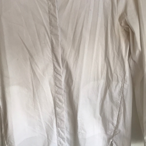 🆑 [4/$20] English Laundry White Scoop Neck Button-up Long sleeve blouse - Picture 4 of 6